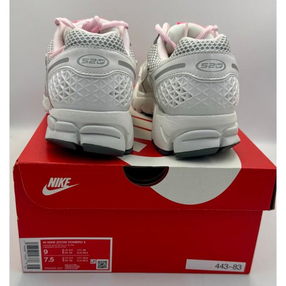 Nike Zoom Vomero 5 520 Pack White Pink Women's - FN3695-001 Sz 9 W # 443 - Picture 6 of 7
